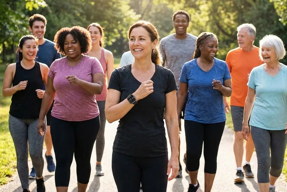 Aptofit TrackPro Group Walking Activity